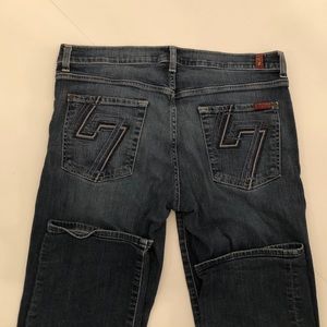 7 seven for all mankind jeans size 33